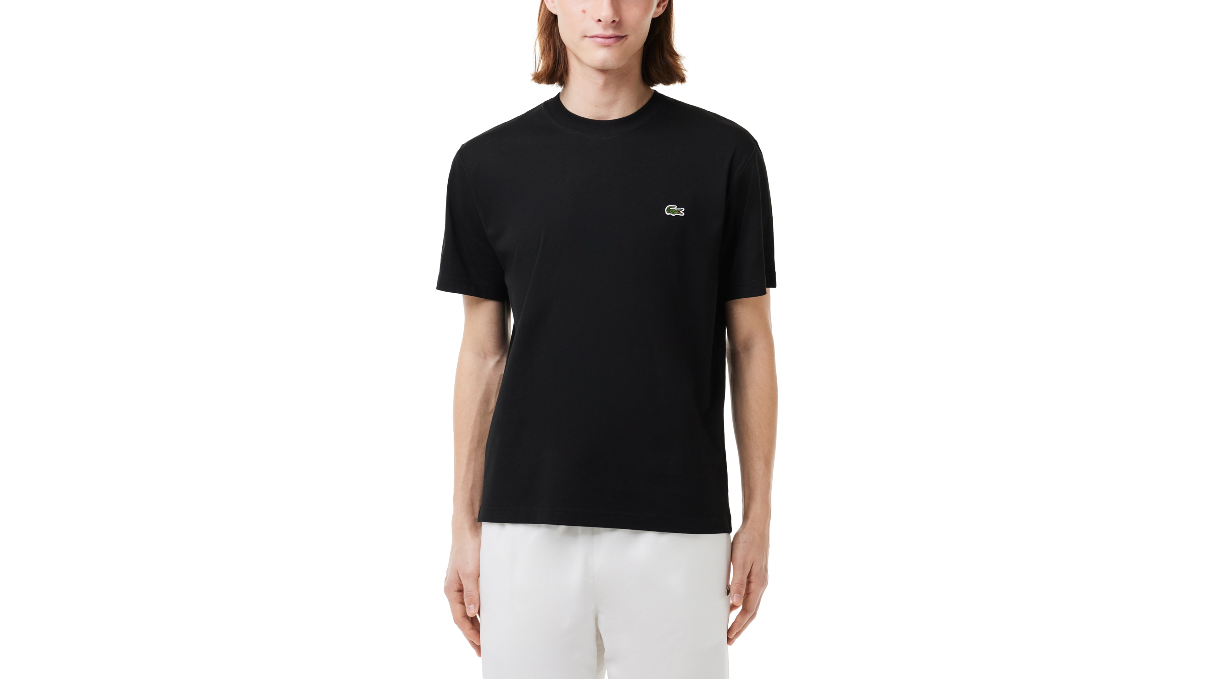 Lacoste Men's Classic Fit Short Sleeve Crewneck Logo T-Shirt