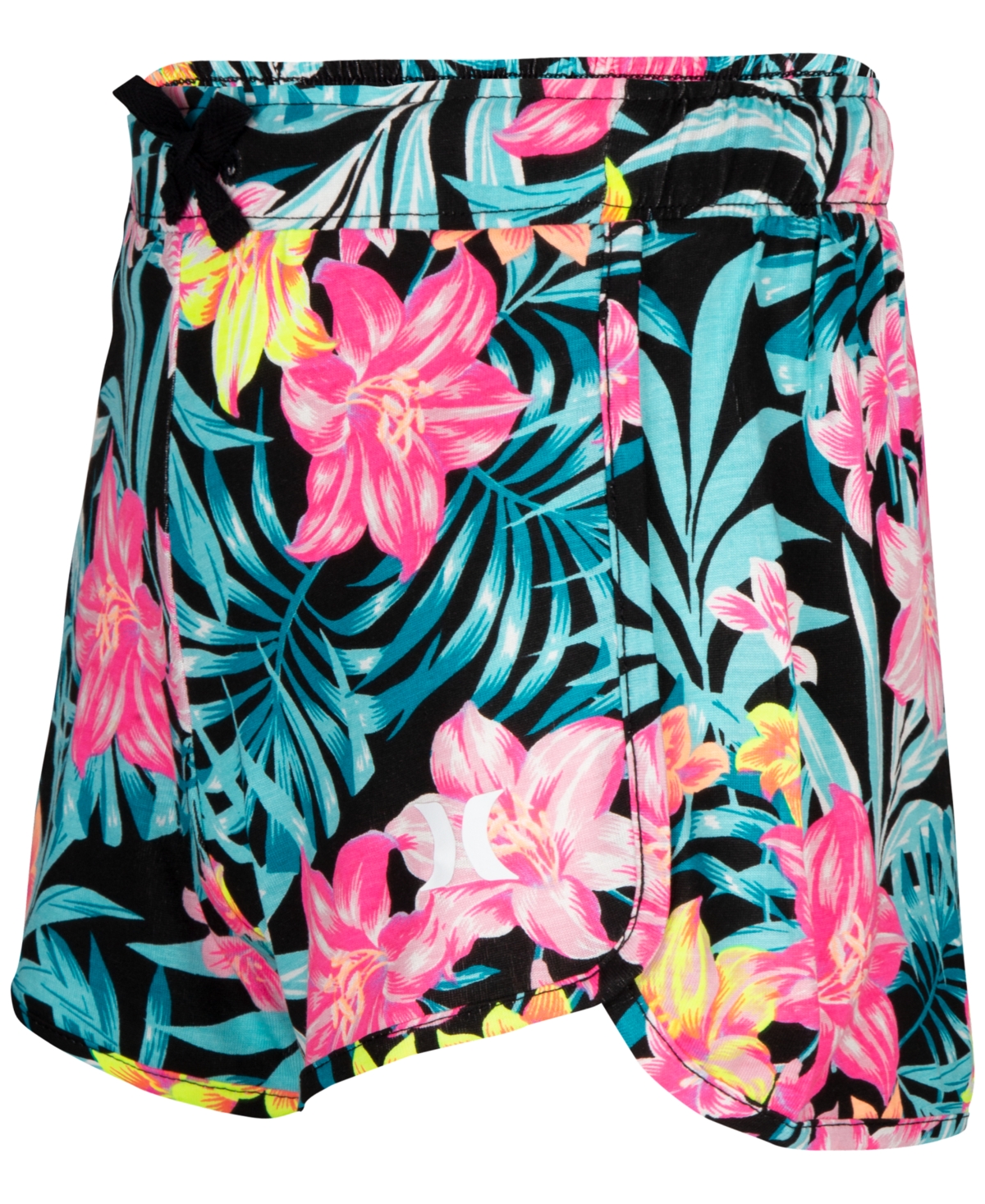 Hurley Big Girls Printed Knit Shorts - F02black W