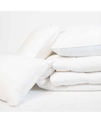 Soft 700 Fill Power Luxury White Duck Down Bed Pillow - Standard/Queen