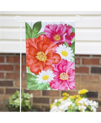 Blooming Garden Suede Flag 12.5 x 18 Inches Indoor Outdoor Decor