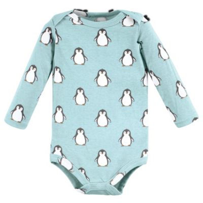 Soft Cotton Long-Sleeve Bodysuit 5Pk