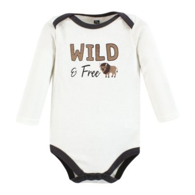 Long-Sleeve Cotton Bodysuit Collection 7-Piece Set