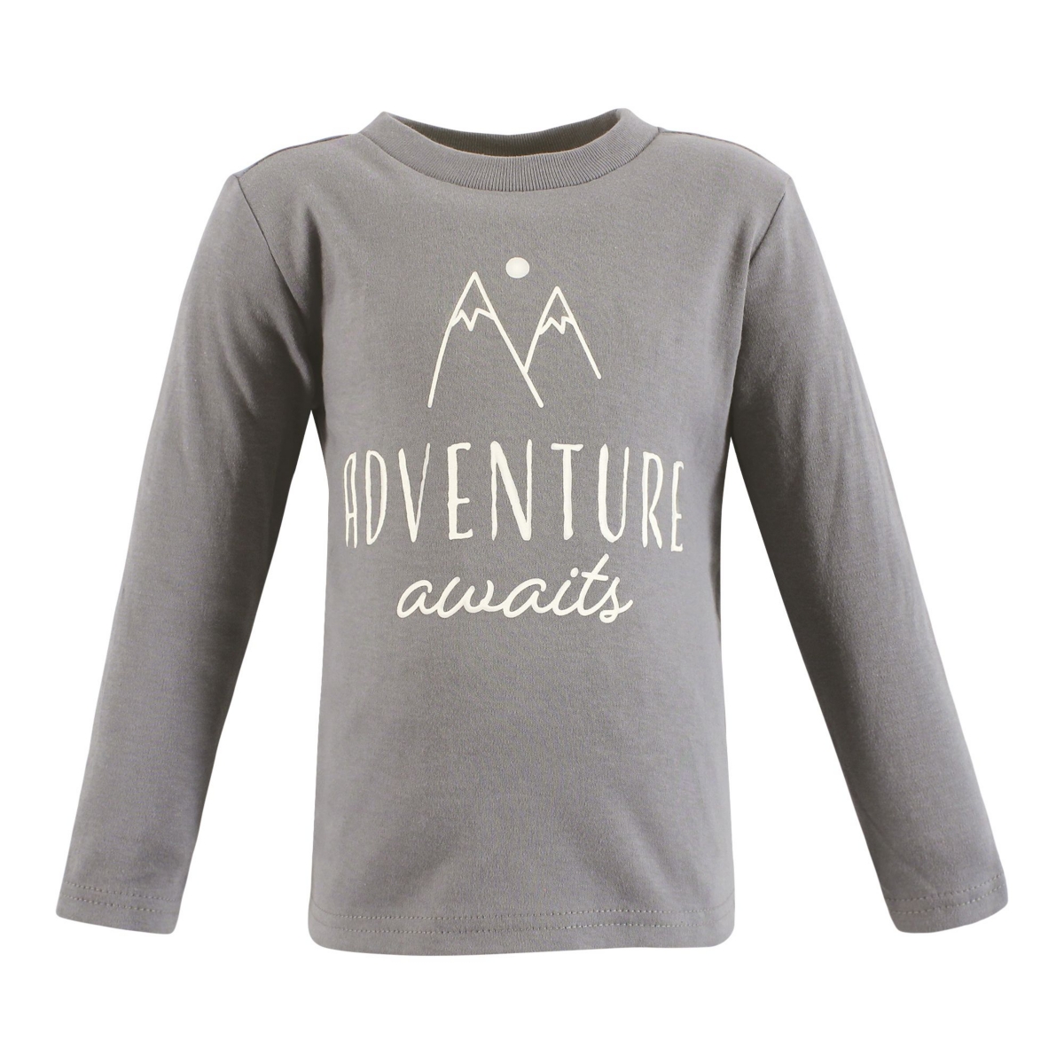 Hudson Baby Toddler Boys Long Sleeve T-Shirts,- Woodland