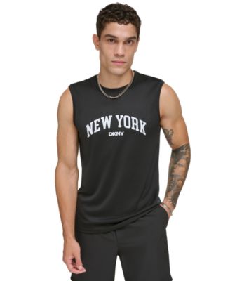 DKNY - Men's New York Arch Logo Sleeveless Rash Guard Tank