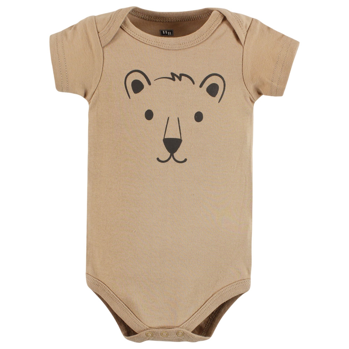 Hudson Baby Baby Boys Unisex Baby Cotton Bodysuits Camper, 3-Pack