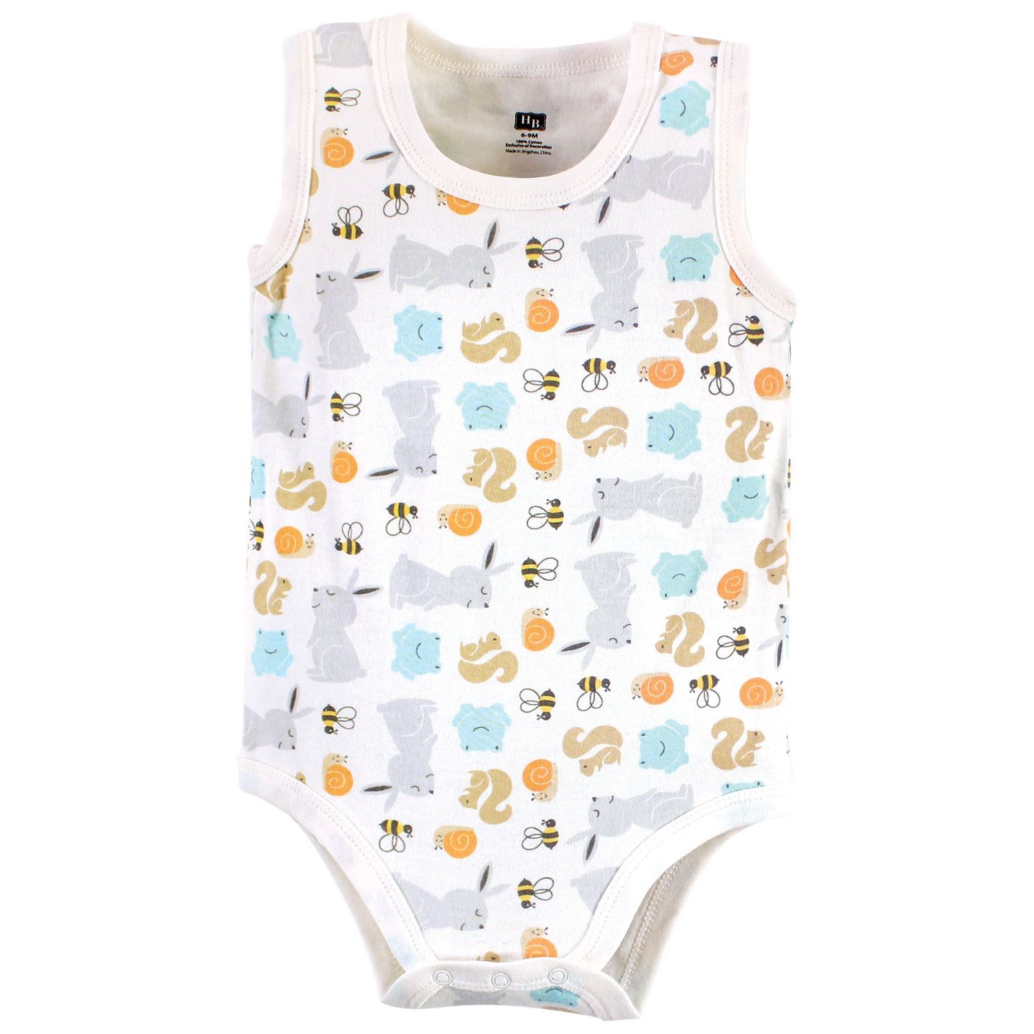 Baby Boys Hudson Unisex 5Pk Sleeveless Bodysuits