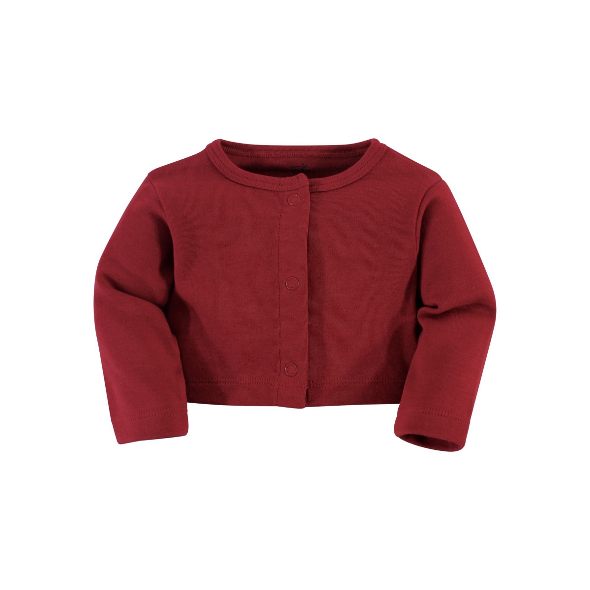 Touched by Nature Baby Girls Organic Cotton Dress and Cardigan,- Red winter folk