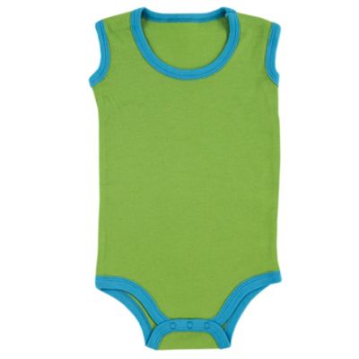 Baby Boys Sleeveless Cotton Snap-Crotch Undershirts