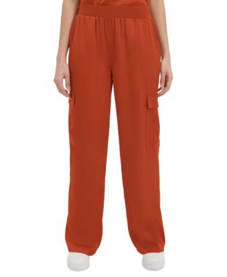 Calvin Klein - Women's Satin Cargo Pants