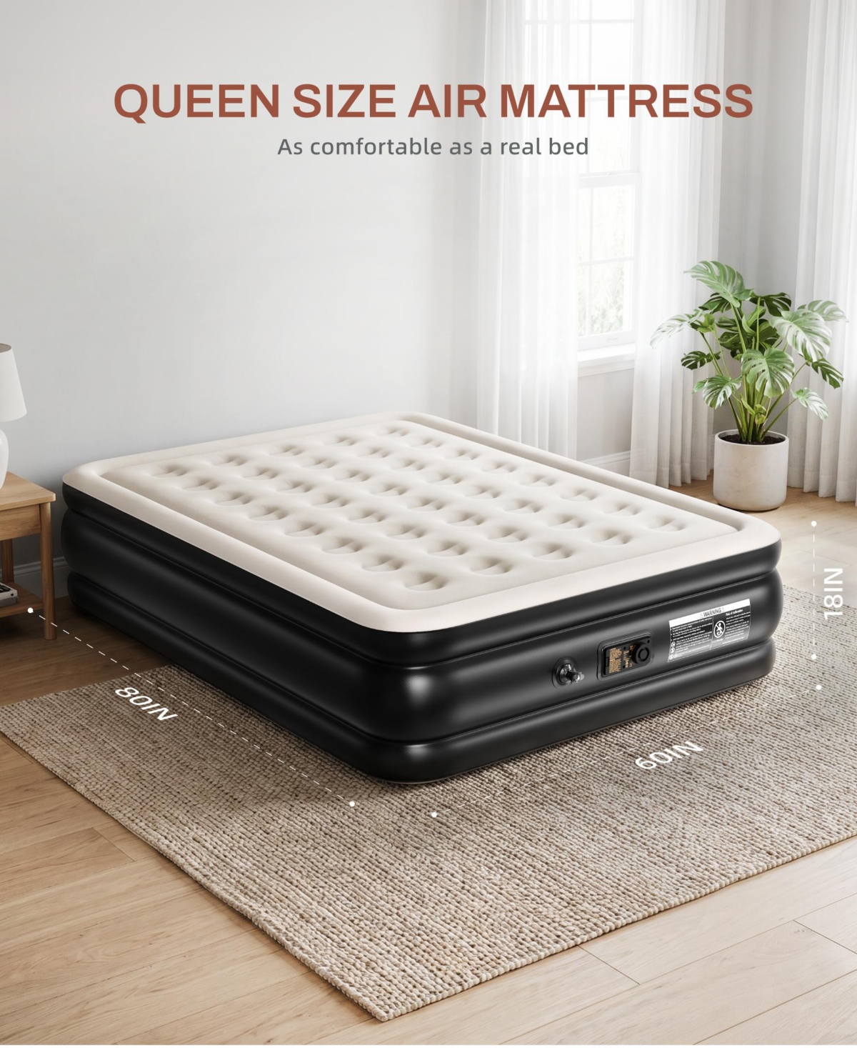 Sugift 4 Pieces Orthopedic Bed Wedge Pillow Set for Pain Relief