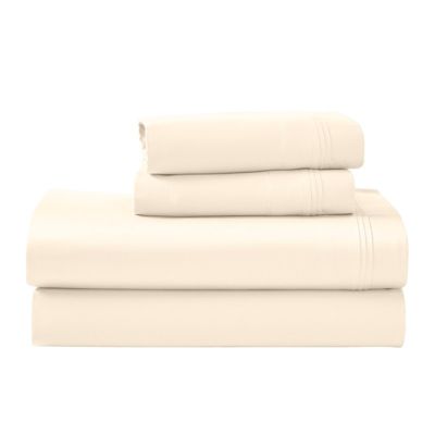 Solid Deep Pocket 1000-TC Egyptian Cotton 4 Piece Sheet Set, California King