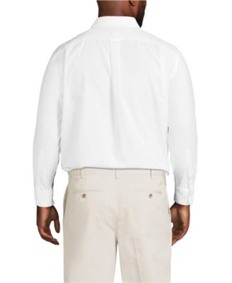 Big & Tall Traditional Fit Solid No Iron Supima Oxford Dress Shirt