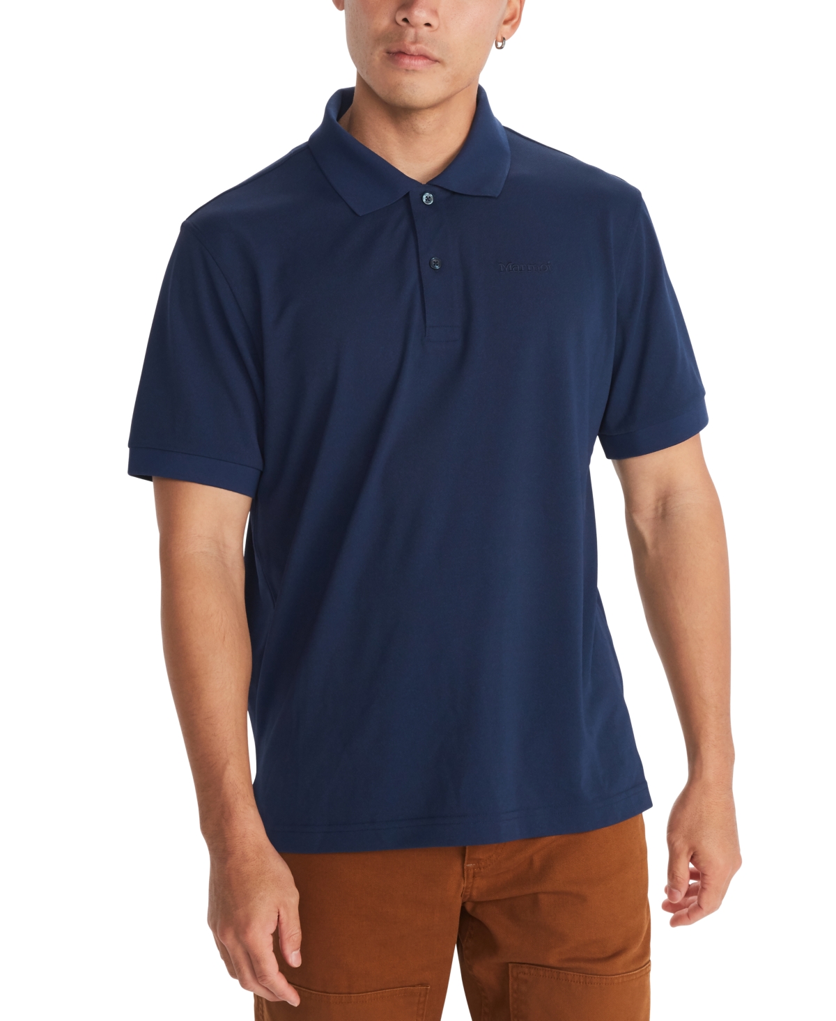 Men's Windridge Pique Polo Shirt - Arctic Navy