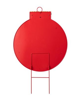 32"H Large Metal Christmas Ornament Yard Stake or Wall D&eacute;cor