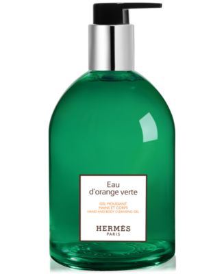 HERMÈS Eau d'Orange Verte Hand & Body Cleansing Gel, 10.1 oz. - Macy's