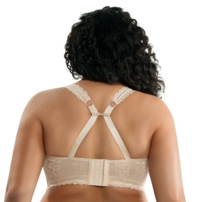 Women's Adriana Wire-Free Lace Bralette, Bare, 30K