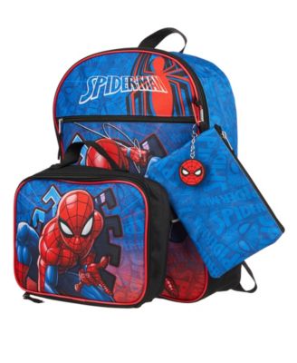 Spider-Man Spiderman Boy's 5 PC Backpack Set