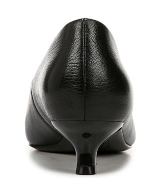 Natalia Kitten-Heel Pointed Toe Pumps