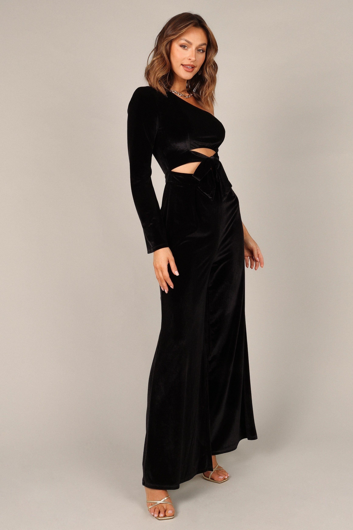 Petal and Pup Women's Avery Velvet Jumpsuit