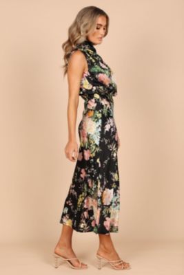 Womens Anabelle Halter Neck Maxi Dress