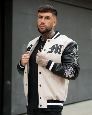 Mens Graveyard Varsity Jacket