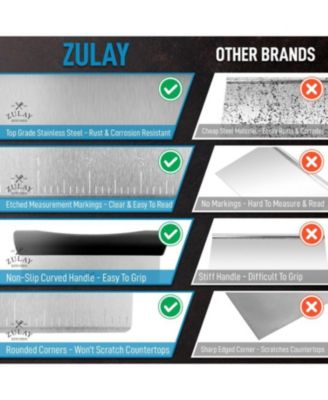 Multi-purpose Bench Scraper and Chopper