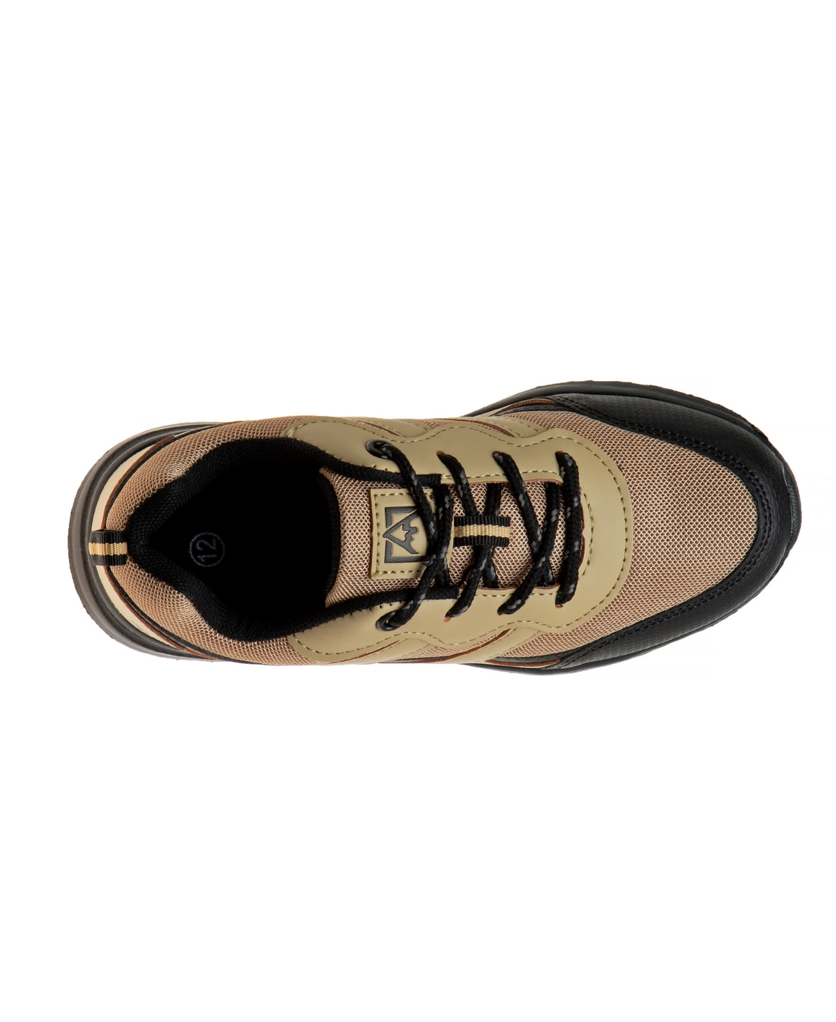 Shop Avalanche Little And Big Boys Slip-resistant Casual Sneakers In Tan Black
