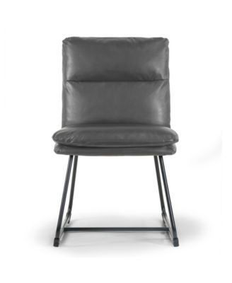 33" Aulani Iron, Polyester Dining Chair, Set of 2