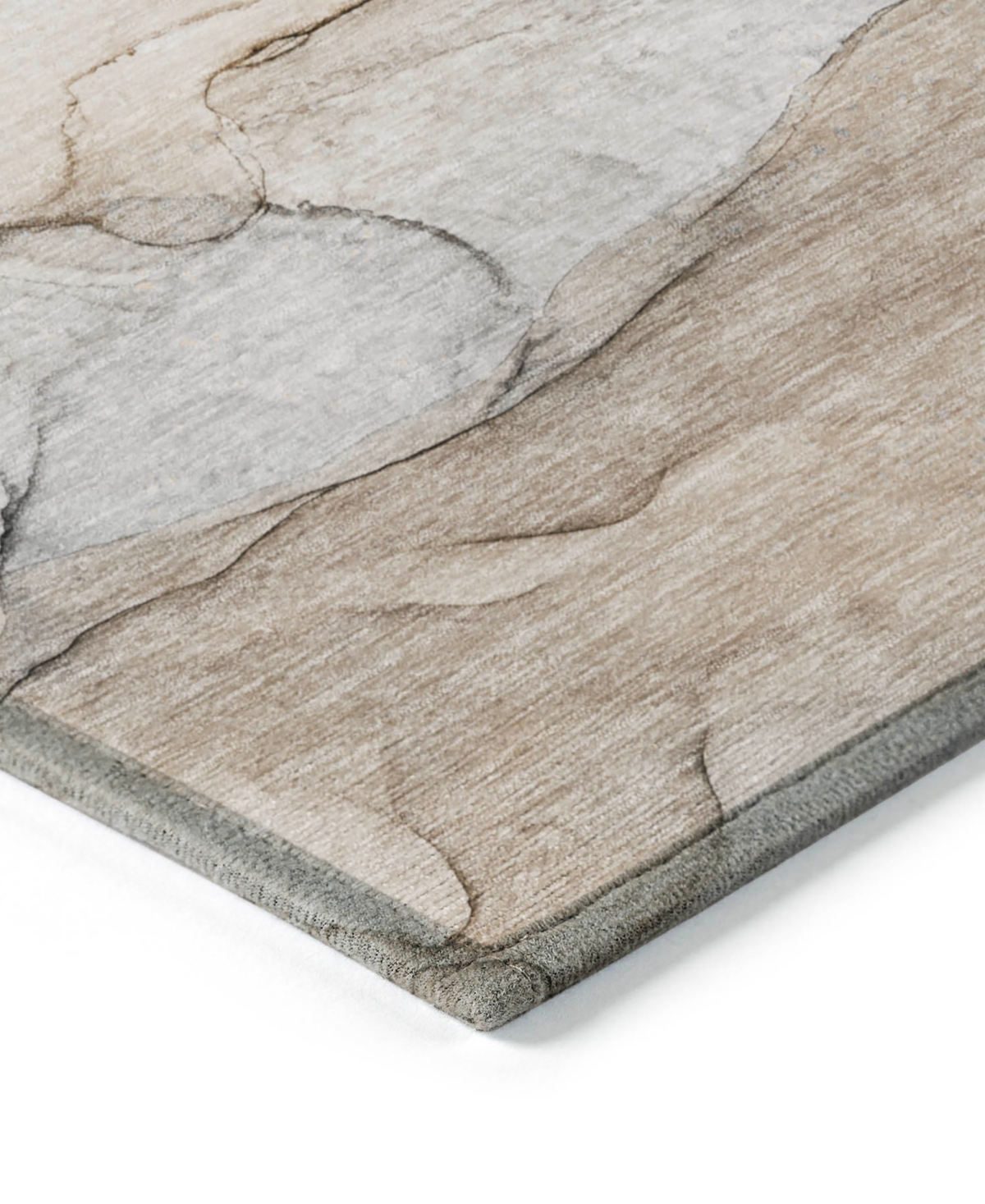 Addison Chantille Machine Washable Acn512 8'x10' Area Rug In Beige