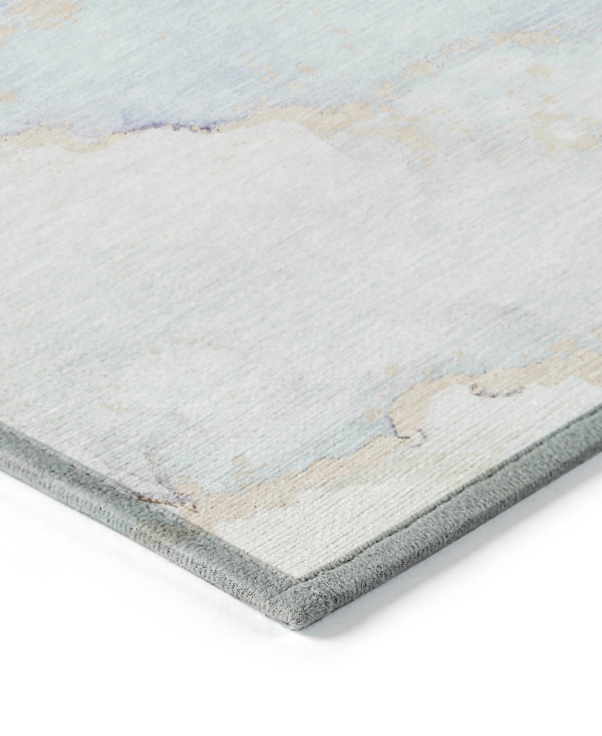 Addison Chantille Machine Washable Acn523 2'3x7'6 Runner Area Rug In Mist