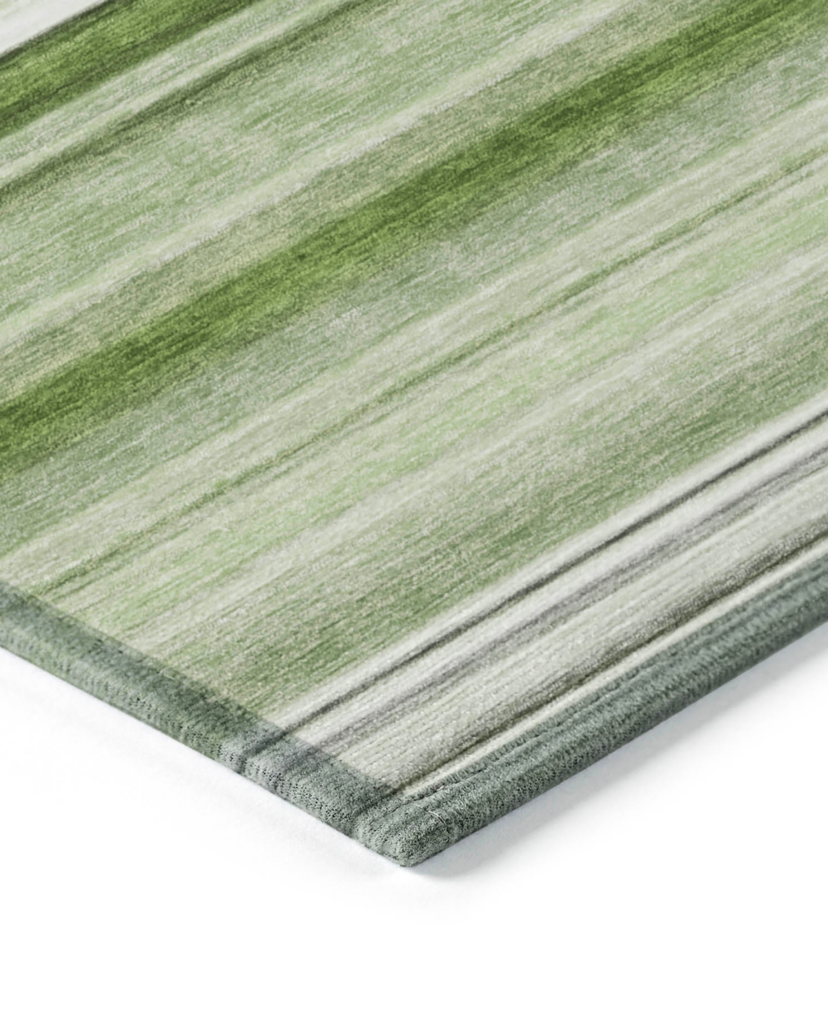 Addison Chantille Machine Washable Acn529 8'x10' Area Rug In Lime