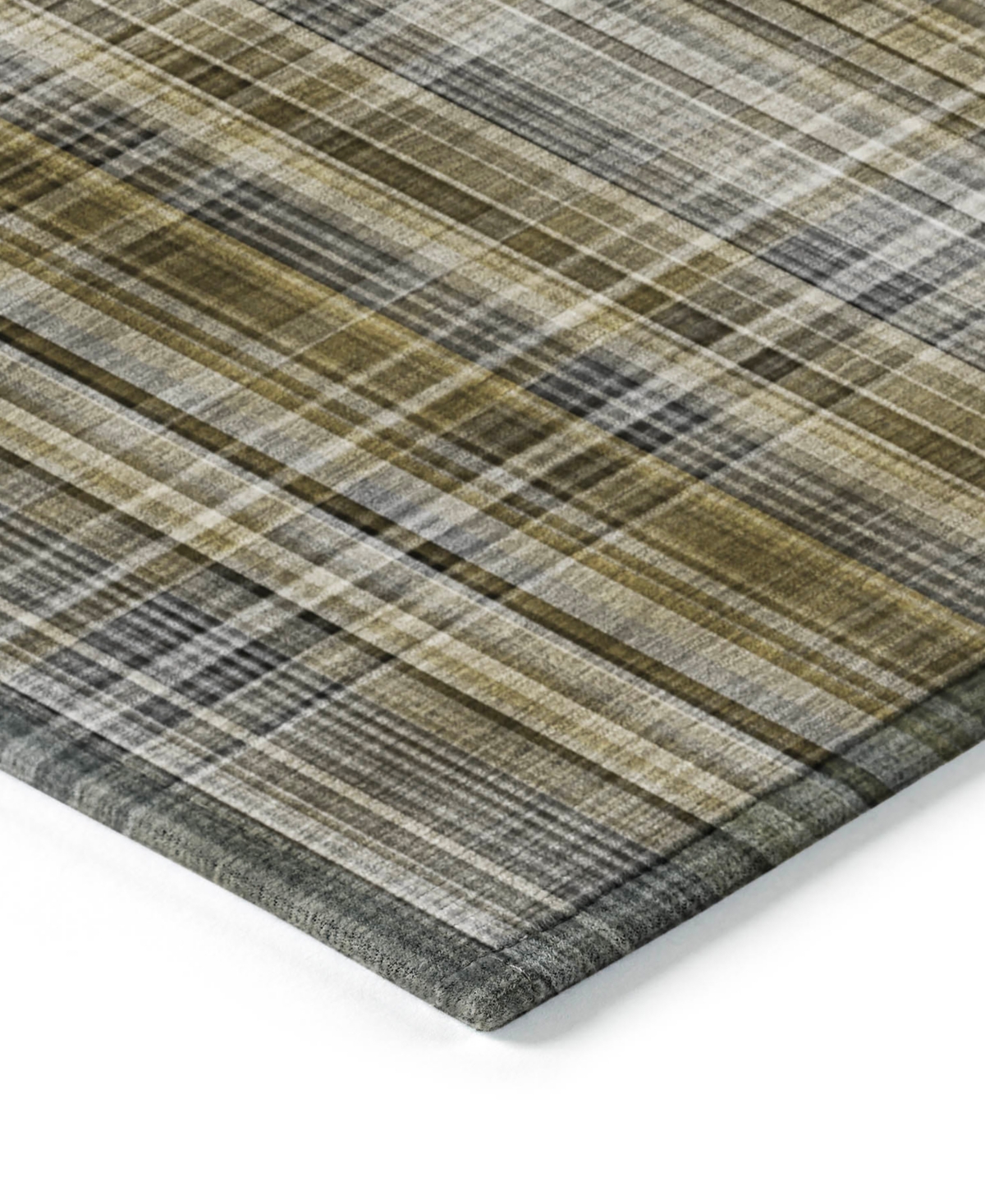 Addison Chantille Machine Washable Acn541 5'x7'6 Area Rug In Taupe