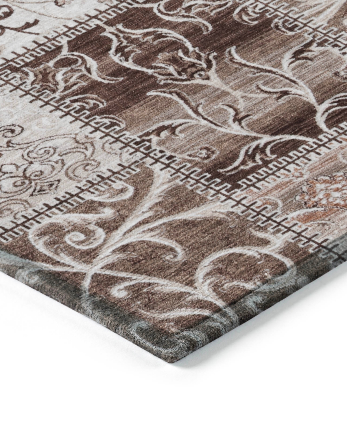 Addison Chantille Machine Washable Acn566 3'x5' Area Rug In Beige