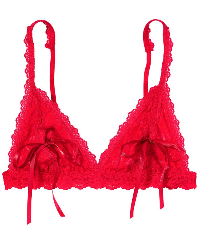Hanky Panky After Midnight Signature Lace Peek-A-Boo Bralette 487831 -  Macy's
