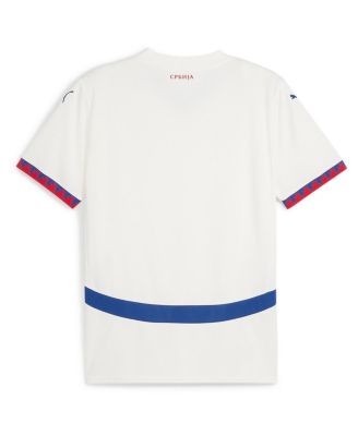 Men's White Serbia National Team 2024 Away Replica Jersey