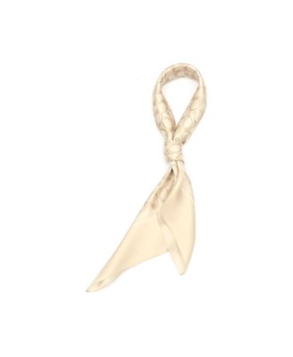 35" Textured Signature C Printed Silk Square 