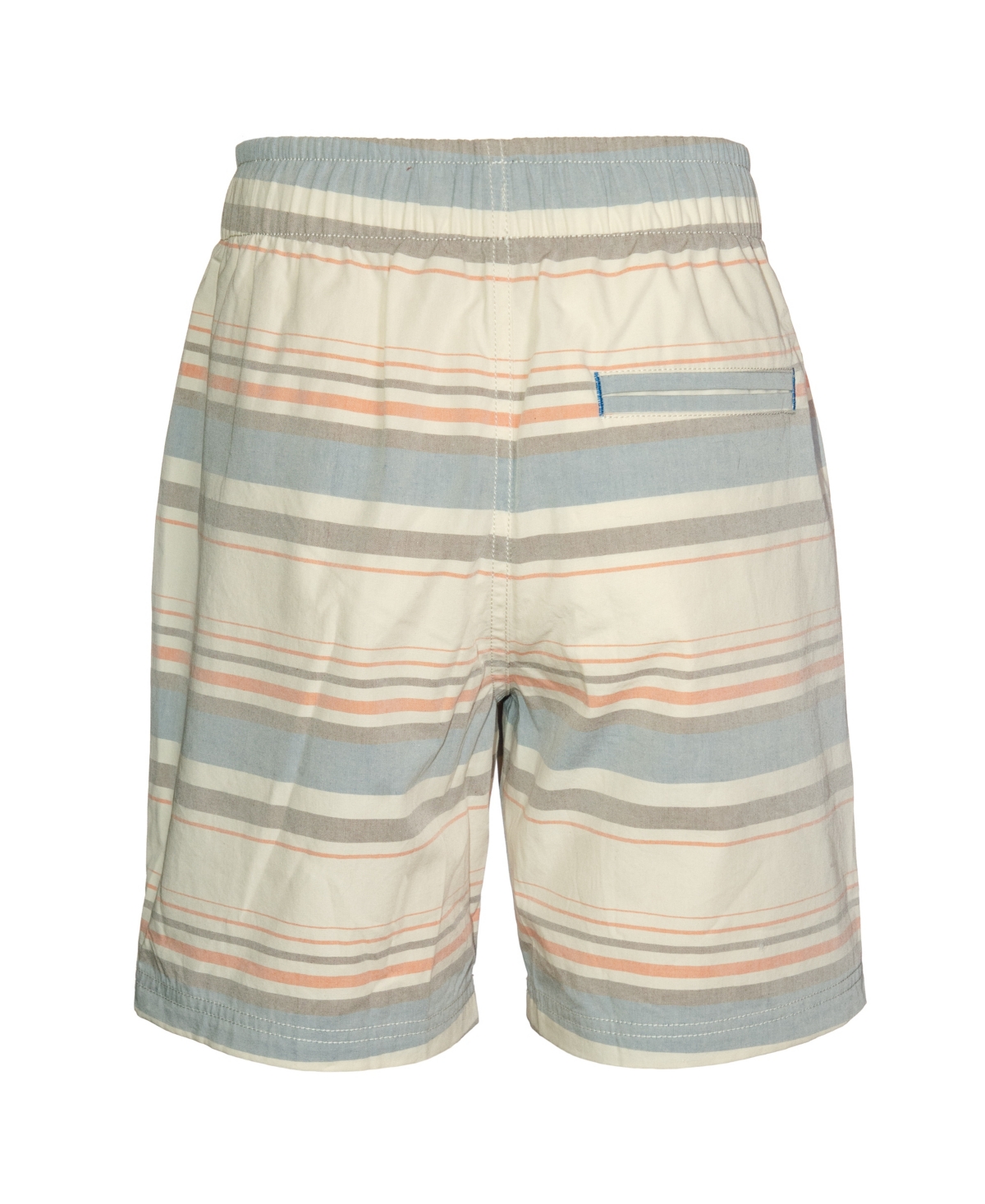 Shop Univibe Big Boys Ravine Stripe Pull-on Short In Cream