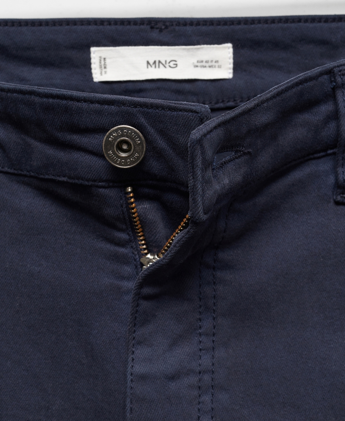 Shop Mango Men's Billy Skinny Jeans In Dark Navy