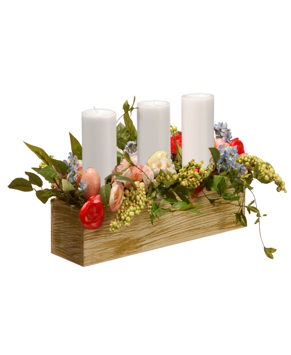 National Tree Company 20 Spring Collection Candleholder In Pink