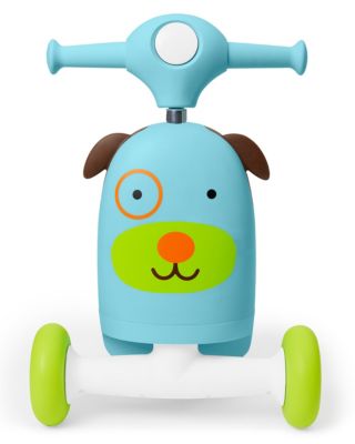 Skip Hop Zoo 3-in-1 Ride-On Dog Toy Scooter