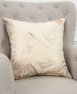 Abstract Polyester Filled Decorative Pillow, 20" x 20"
