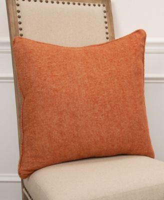 CLOSEOUT! Solid Polyester Filled Decorative Pillow, 20" x 20"