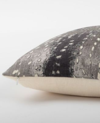 Abstract Design Polyester Filled Decorative Pillow, 14" x 26"