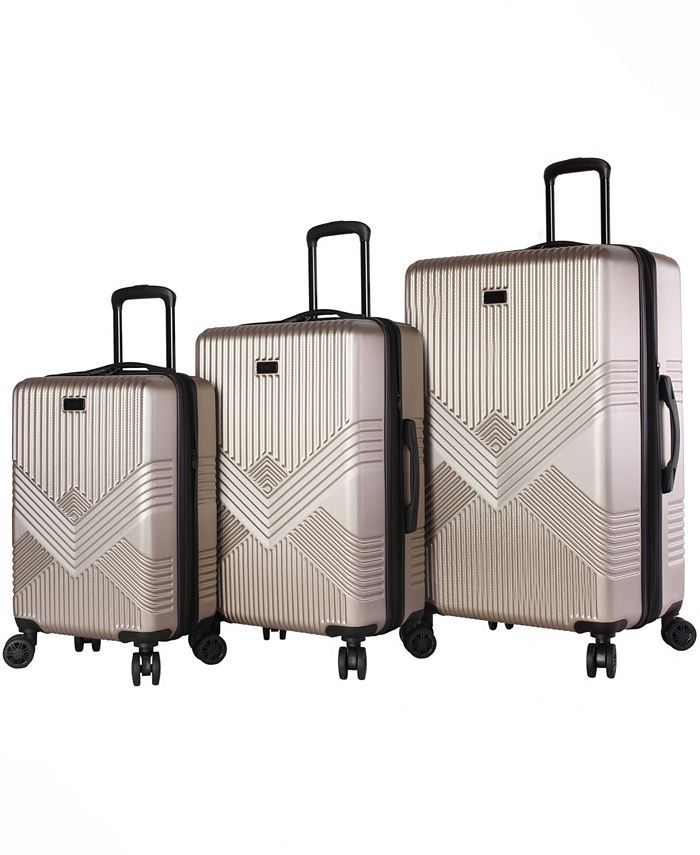 Nicole Miller Sam 3 Piece Luggage Set