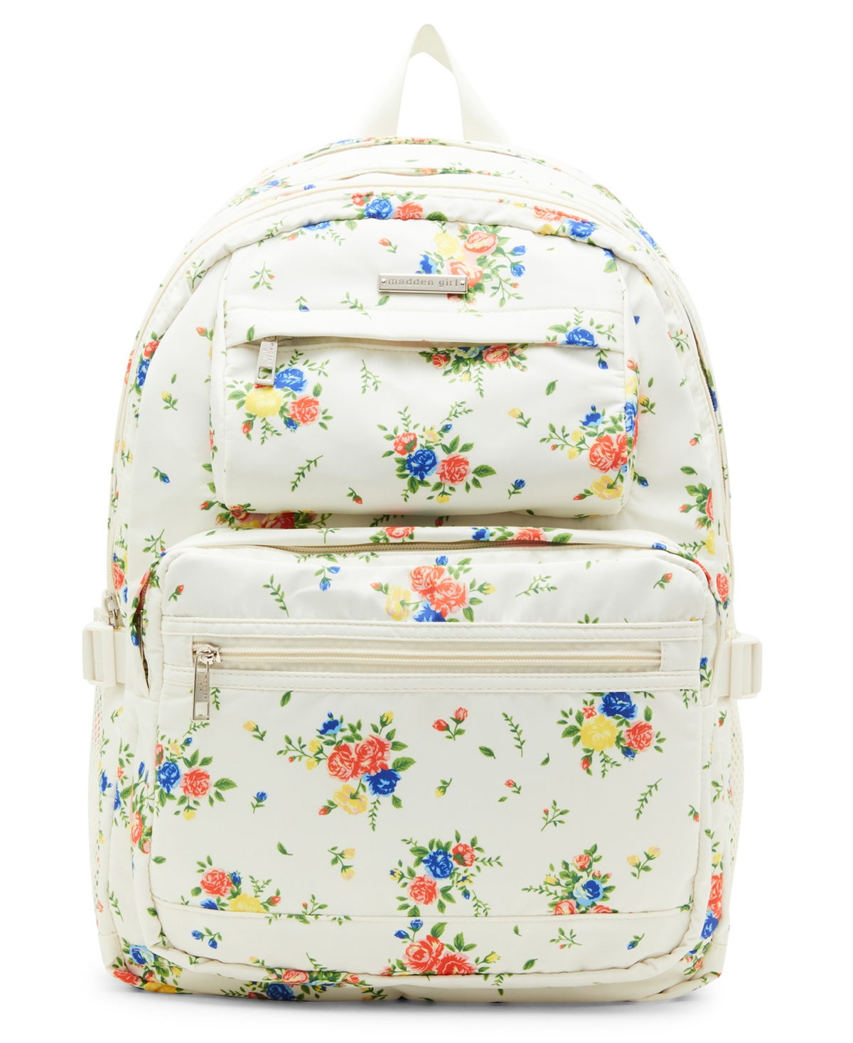 Abby Nylon Dome Backpack - Light Blue