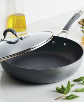 Elementum Hard-Anodized Aluminum 12" Frying Pan with Lid