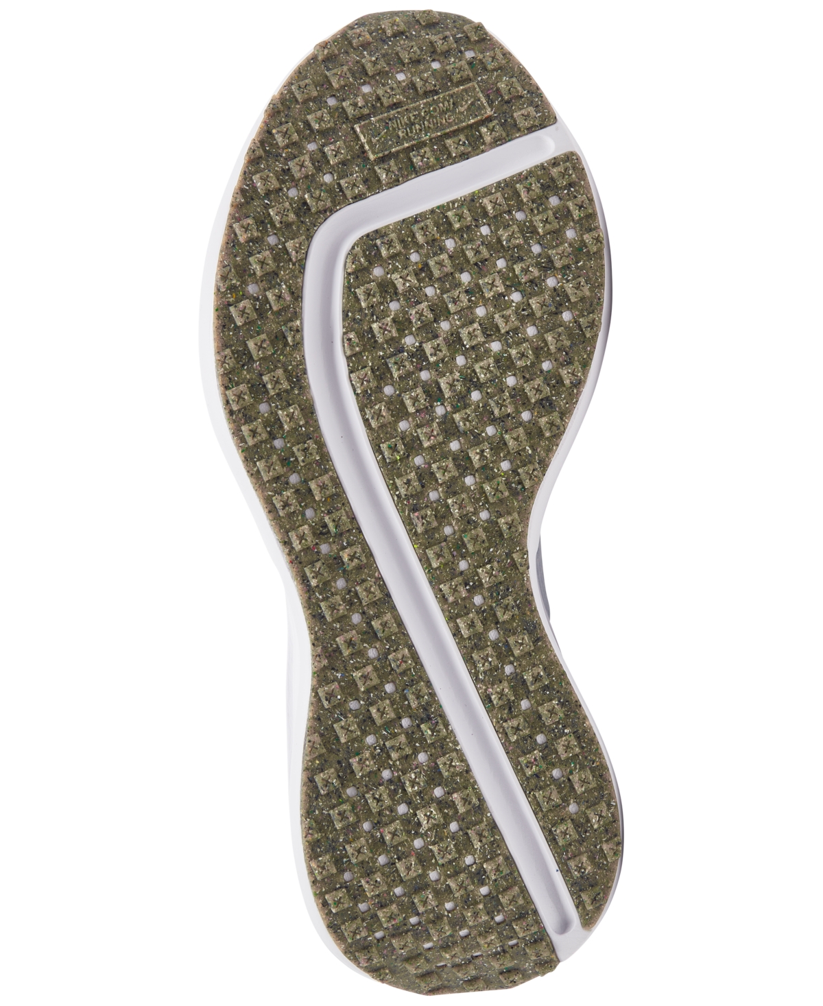 Nike Women's Interact Running Sneakers From Finish Line In White,pink