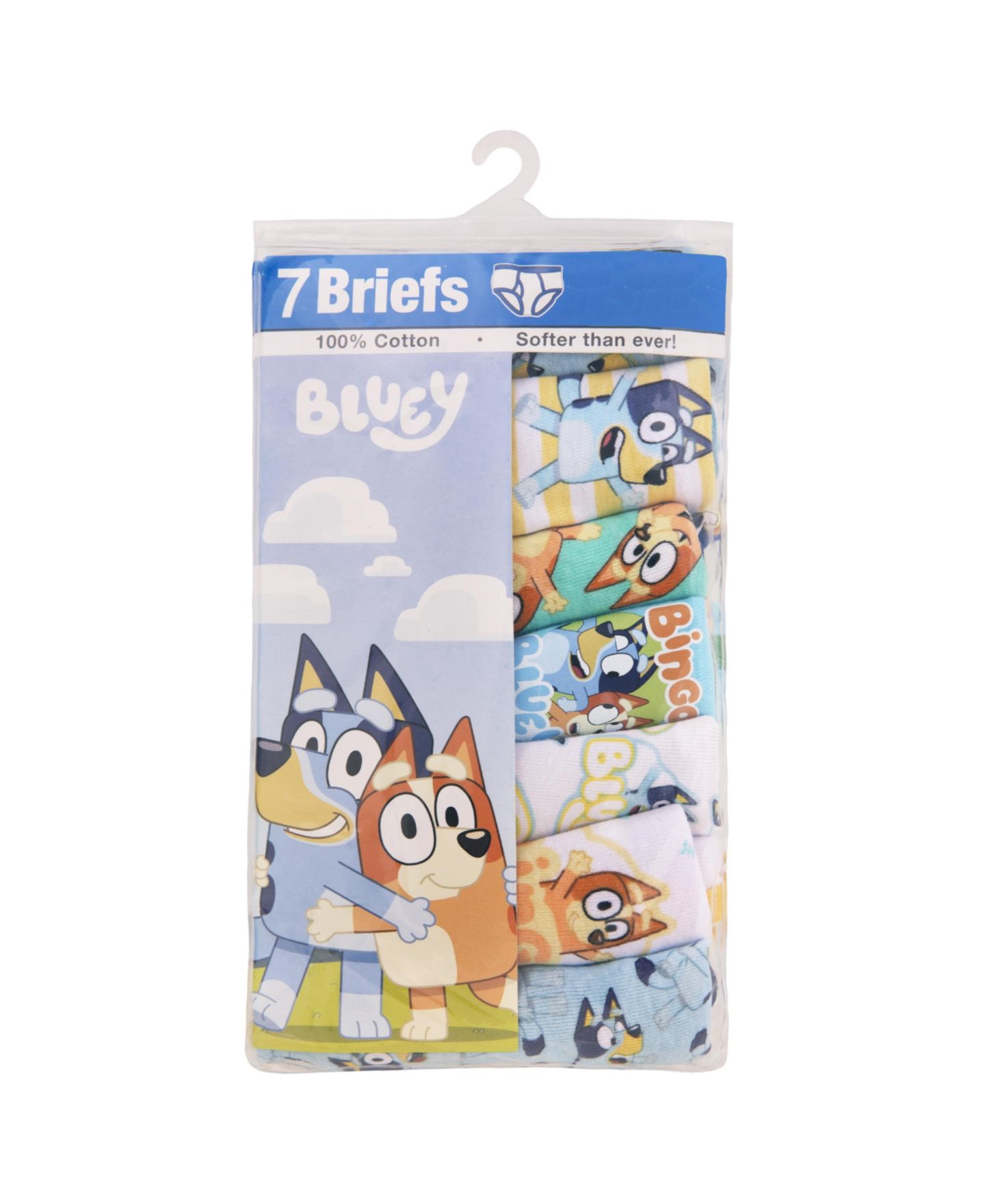 Трусы-брифы Bluey, 7 шт. — Handcraft, цвет: Assorted — фото 3