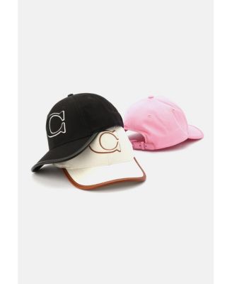 Coach Pink Corduroy Baseball Cap Signature Soft Hat Coach | Accessories | Coach Pink Corduroy Baseball Hat With  main image 2