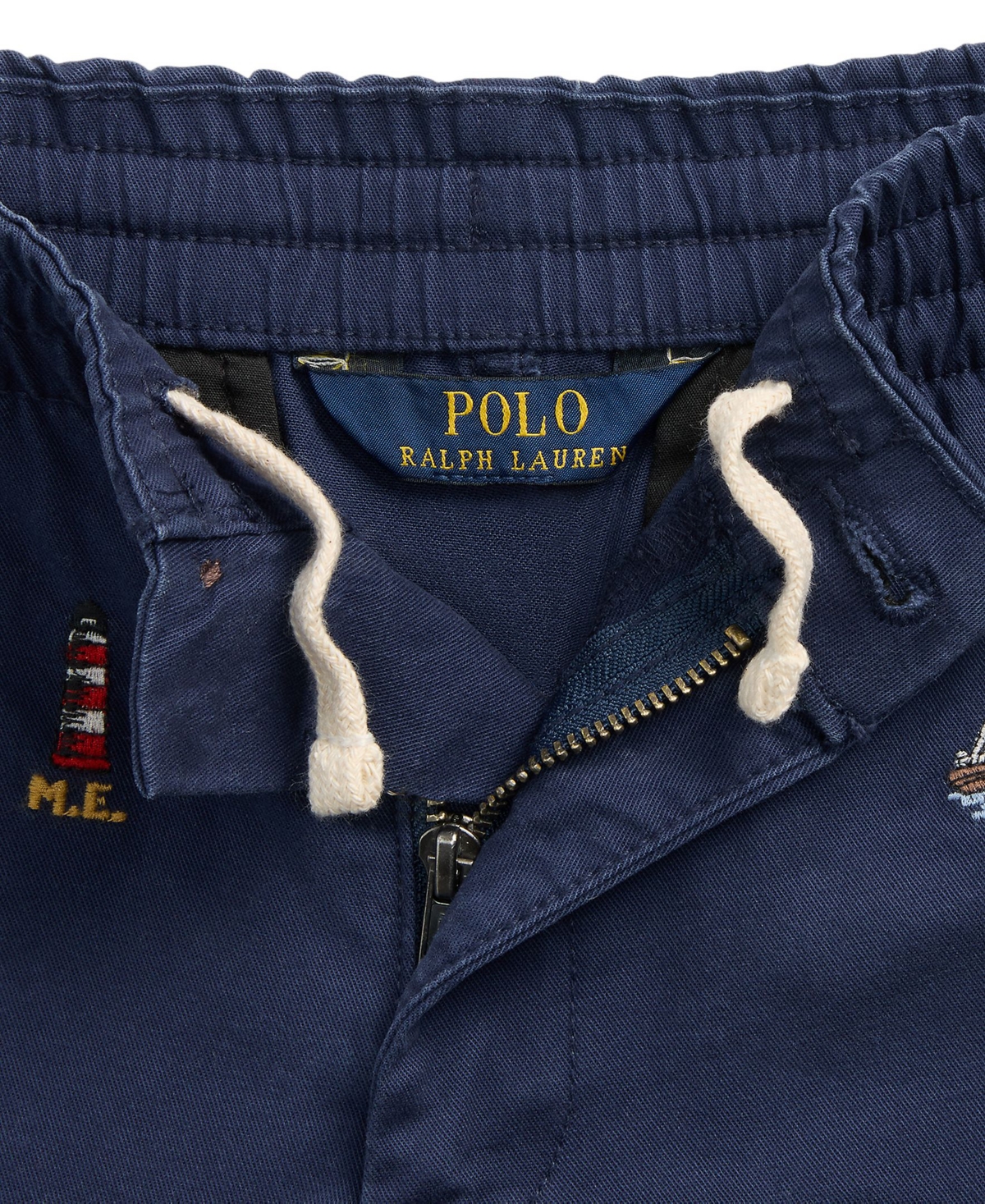 Polo Ralph Lauren Big Boys Polo Prepster Embroidered Chino Shorts